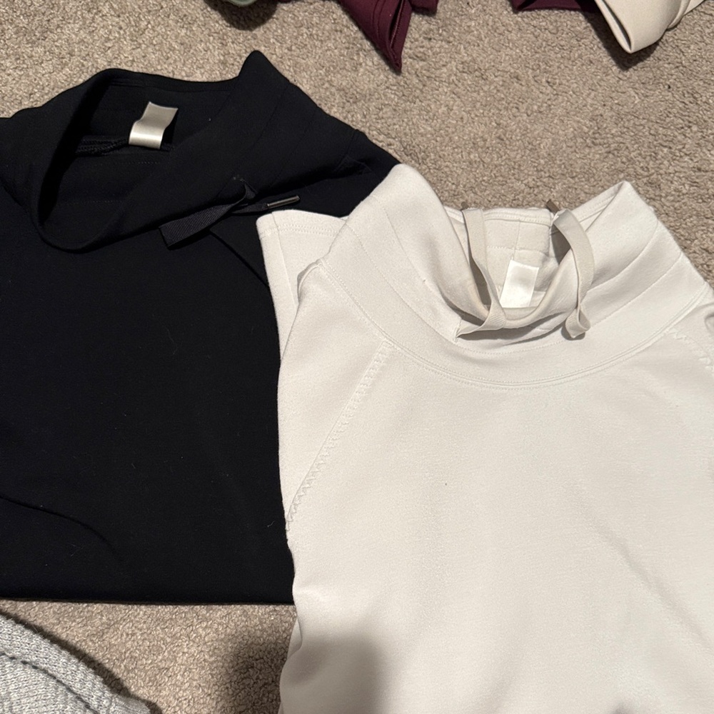 SPANX Black and White Sweatshirts